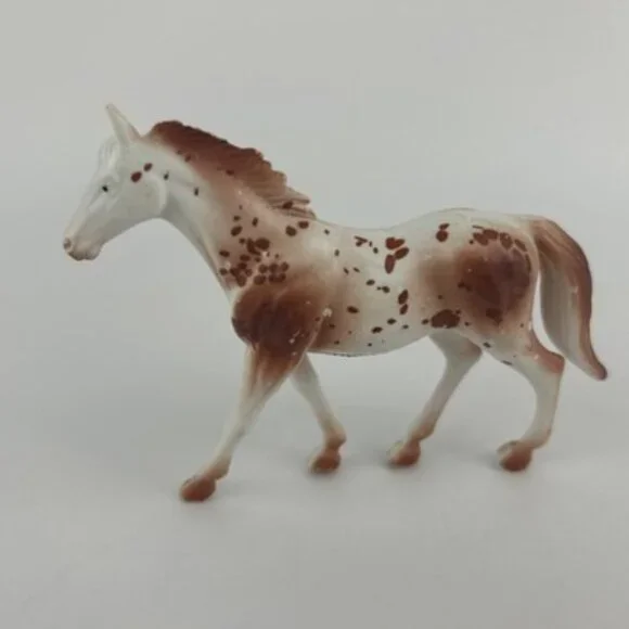 Popak New Ray Plastic Toy Horse Figures Set of 4 PVC - Picture 6 of 16